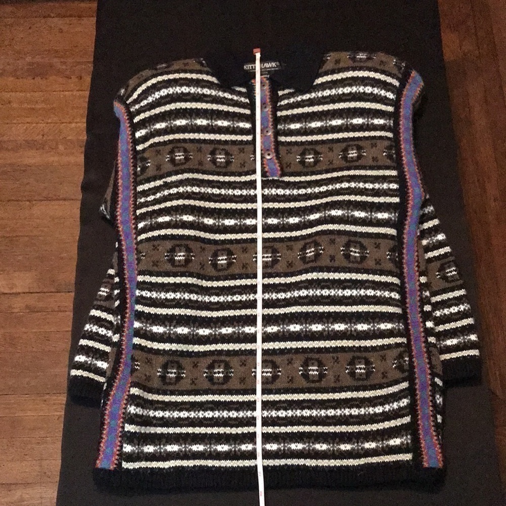 KITTY HAWK INDUSTRIES, LTD—VINTAGE—Heavy Southwestern Sweater Top & Skirt Set—M - Picture 16 of 17